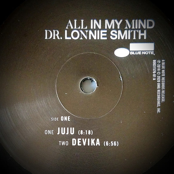 Dr. Lonnie Smith* : All In My Mind (LP, Album, RE, 180)