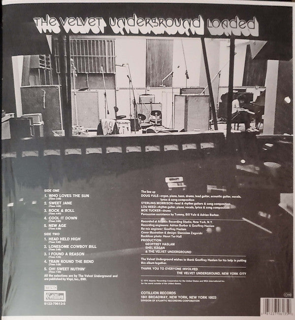The Velvet Underground : Loaded (LP, Album, RE)