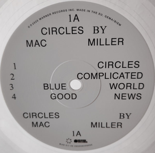 Mac Miller : Circles (2xLP, Album, Cle)