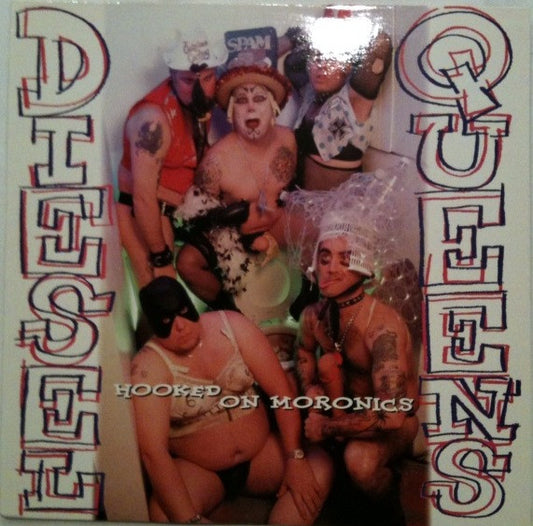 Diesel Queens : Hooked On Moronics (LP, Album, Yel)