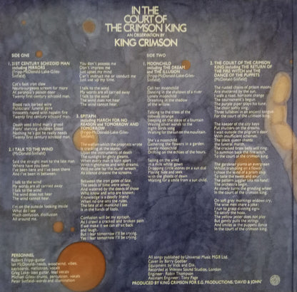 King Crimson : In The Court Of The Crimson King (An Observation By King Crimson) (LP, Album, RE, RM, 200)