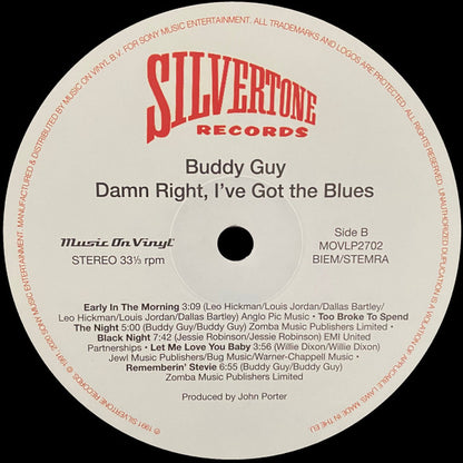 Buddy Guy : Damn Right, I've Got The Blues (LP, Album, RE, 180)