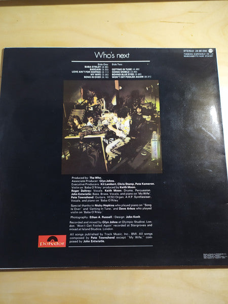 The Who : Who's Next (LP, Album, RE)