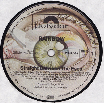 Rainbow : Straight Between The Eyes (LP, Album)