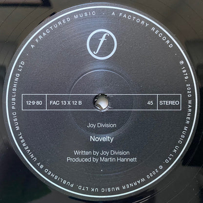 Joy Division : Transmission (12", Single, RE, RM, 180)