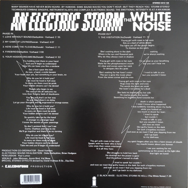 White Noise : An Electric Storm (LP, Album, Ltd, RE)