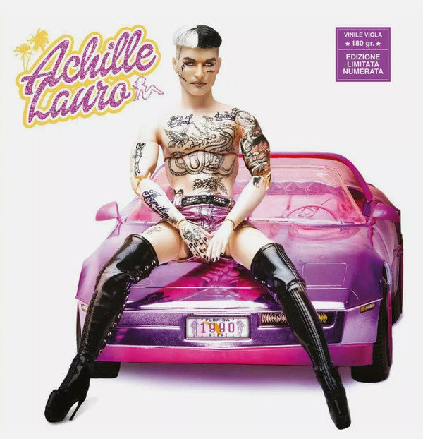 Achille Lauro : 1990 (LP, Album, Ltd, Num, Vio)