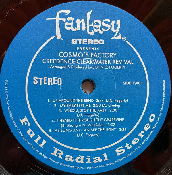Creedence Clearwater Revival : Cosmo's Factory (LP, Album, RE, RM, 180)