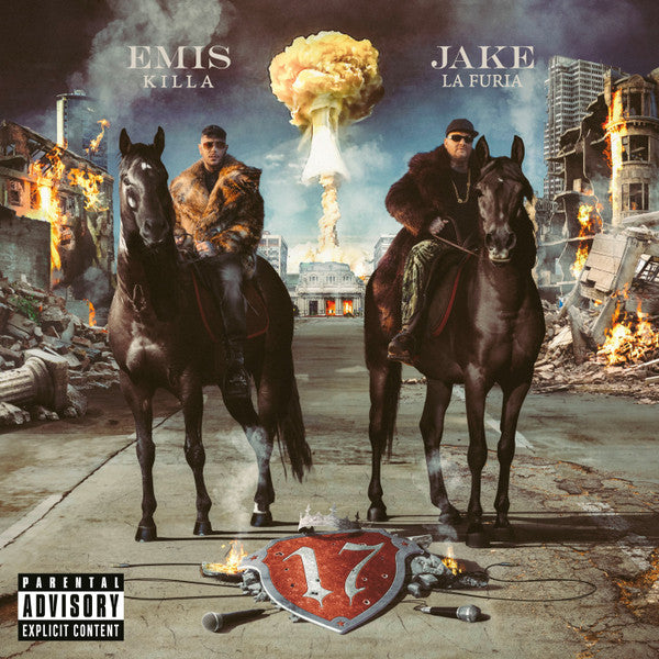 Emis Killa, Jake La Furia : 17 (2xLP, Album)