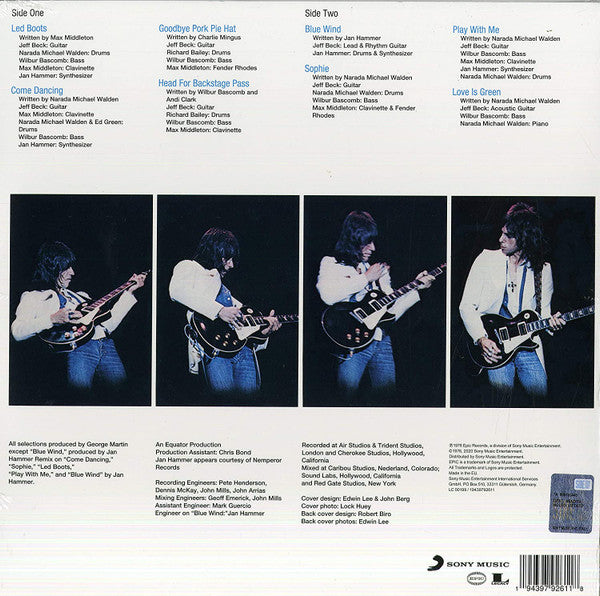 Jeff Beck : Wired (LP, Album, RE, Blu)