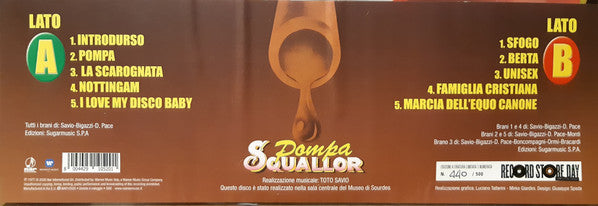 Squallor : Pompa (LP, Album, RSD, Ltd, Num, Pic, RE)