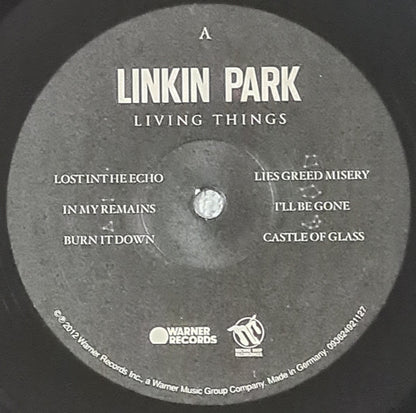 Linkin Park : Living Things (LP, Album, RE, Gat)