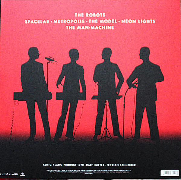 Kraftwerk : The Man•Machine (LP, Album, Ltd, RE, RM, S/Edition, Red)