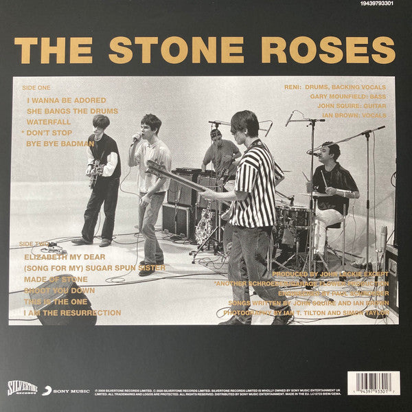 The Stone Roses : The Stone Roses (LP, Album, RE, Cle)