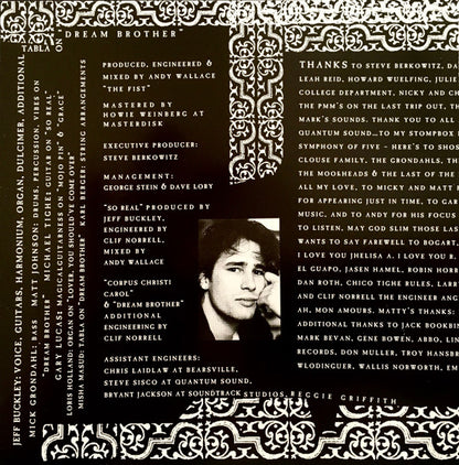 Jeff Buckley : Grace (CD, Album, RP)