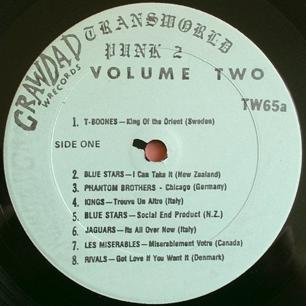 Various : Transworld Punk Rave-Up Volume Two (LP, Comp, Gre)