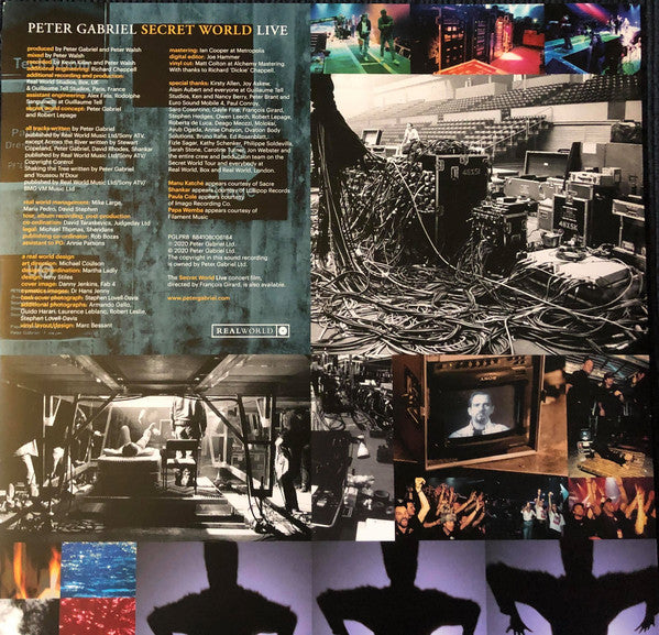 Peter Gabriel : Secret World Live (2xLP, Album, RE, RM, 180)