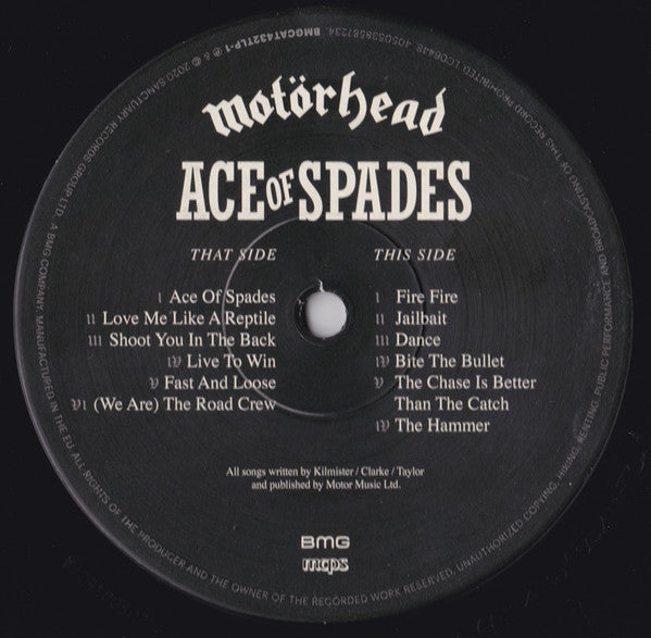 Motörhead : Ace Of Spades (LP, Album, RE, RM, 180 + 2xLP + Dlx, 40t)