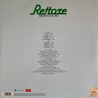 Rettore : Magnifico Delirio (LP, Album, Ltd, RE, 40t)