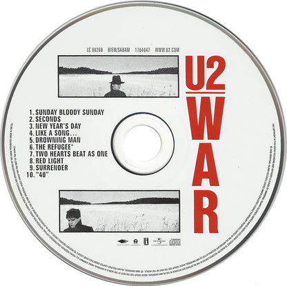 U2 : War (CD, Album, RE, RM, Sup)