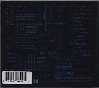 Tool (2) : Lateralus (HDCD, Album, RE, Pla)