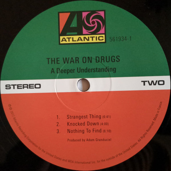 The War On Drugs : A Deeper Understanding (2xLP, Album, RP)