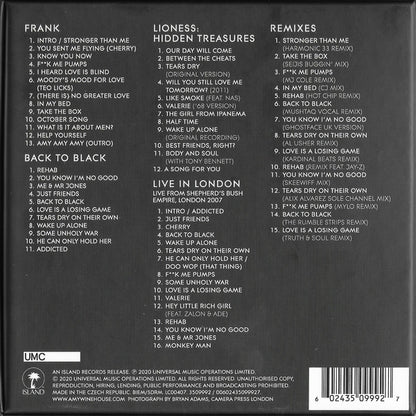 Amy Winehouse : The Collection (CD, Album, RE + CD, Album, RE + CD, Album, RE + CD)