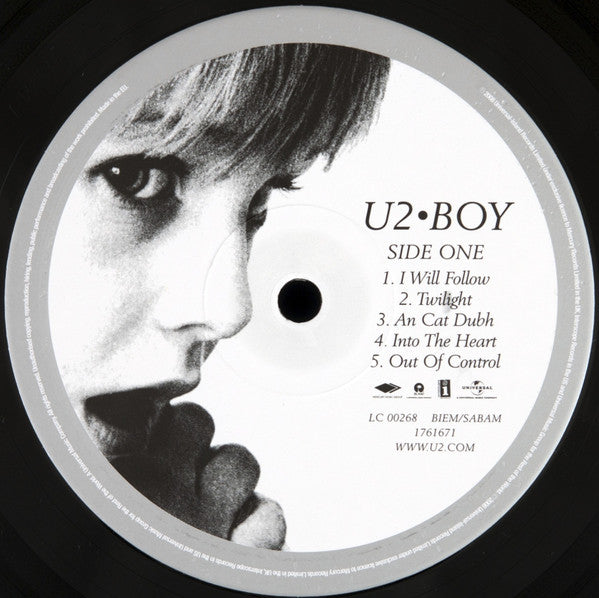 U2 : Boy (LP, Album, RE, RM)