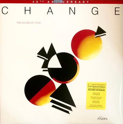 Change : The Glow Of Love 40th Anniversary (2xLP, RE, RM, S/Edition, 40t)