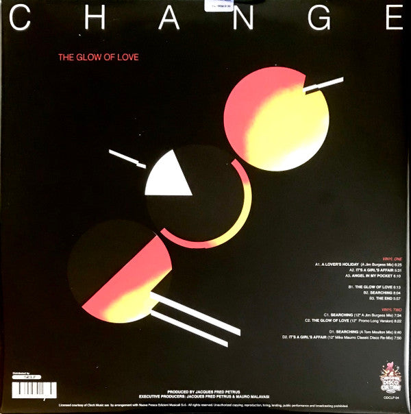 Change : The Glow Of Love 40th Anniversary (2xLP, RE, RM, S/Edition, 40t)