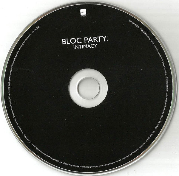 Bloc Party : Intimacy (CD, Album, Enh, Sup)
