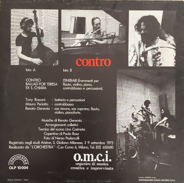 O.M.C.I.* : Contro (LP, Album)