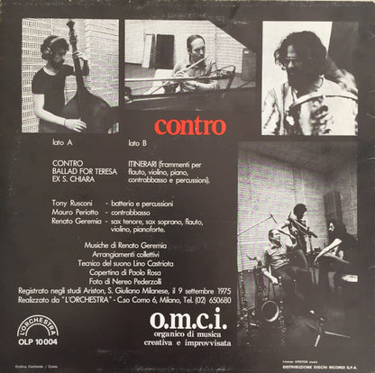 O.M.C.I.* : Contro (LP, Album)