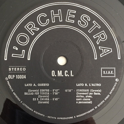 O.M.C.I.* : Contro (LP, Album)