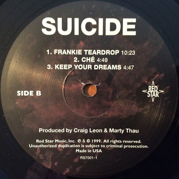 Suicide : Suicide (LP, Album, Ltd, RE, RM)