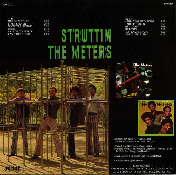 The Meters : Struttin' (LP, Album, Ltd, RE, 180)