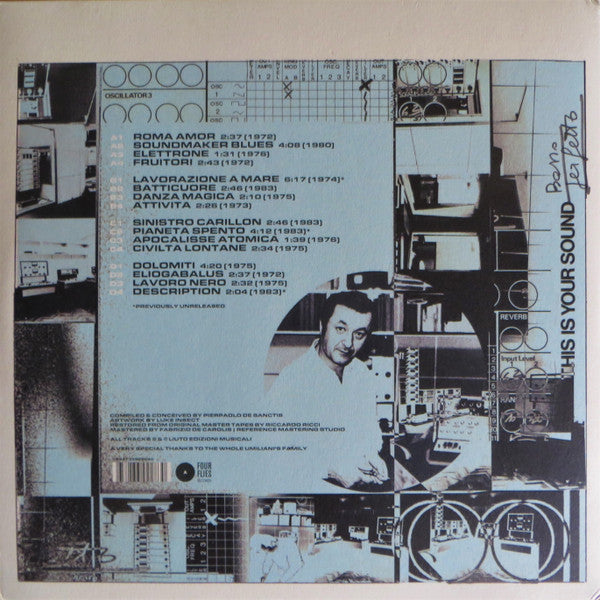 Piero Umiliani : L'uomo Elettronico (2xLP, Comp, RM)