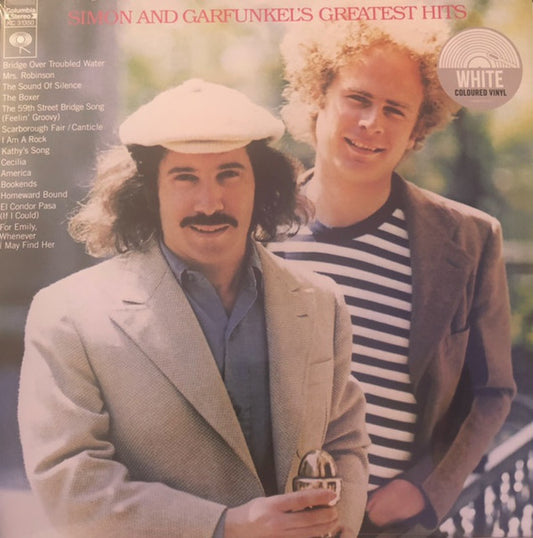 Simon & Garfunkel : Simon And Garfunkel's Greatest Hits (LP, Comp, RE, Whi)