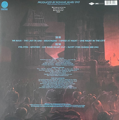 Dio (2) : The Last In Line (LP, Album, RE, RM, 180)