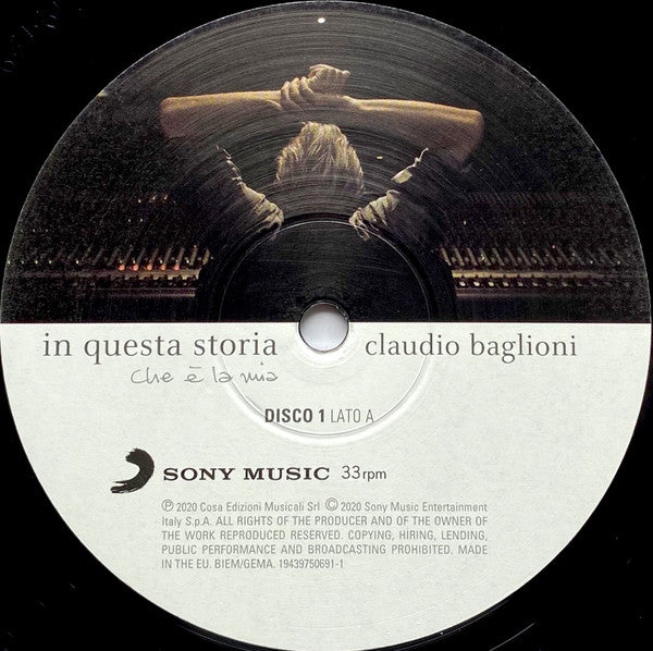 Claudio Baglioni : In Questa Storia, Che È La Mia (2xLP, Album, 180)