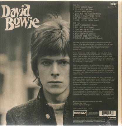 David Bowie : David Bowie (LP, Album, Mono, Ltd, Pic, RE)