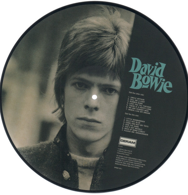 David Bowie : David Bowie (LP, Album, Mono, Ltd, Pic, RE)