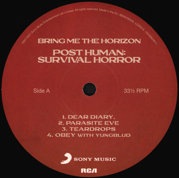 Bring Me The Horizon : Post Human: Survival Horror (12", EP)