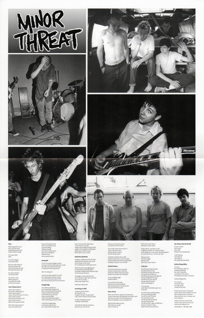 Minor Threat : Minor Threat (LP, Comp, RE, RM, Yel)
