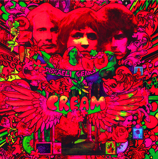 Cream (2) : Disraeli Gears (LP, Album, Mono, RE, 180)