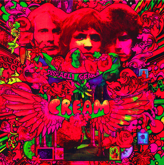 Cream (2) : Disraeli Gears (LP, Album, Mono, RE, 180)