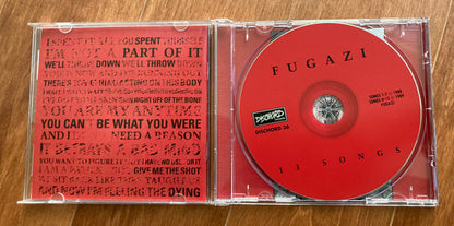 Fugazi : 13 Songs (CD, Comp, RE, RM, ADS)