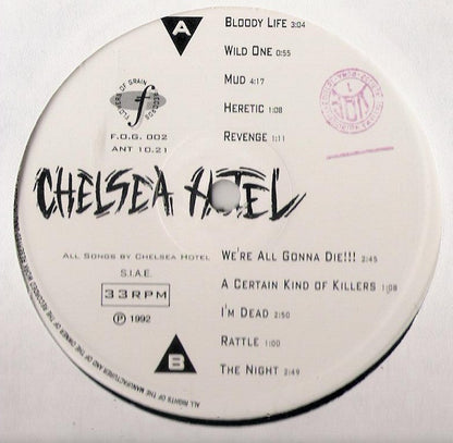 Chelsea Hotel : We're All Gonna Die!!! (LP, Album, RE)