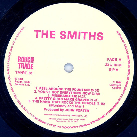 The Smiths : The Smiths (LP, Album)