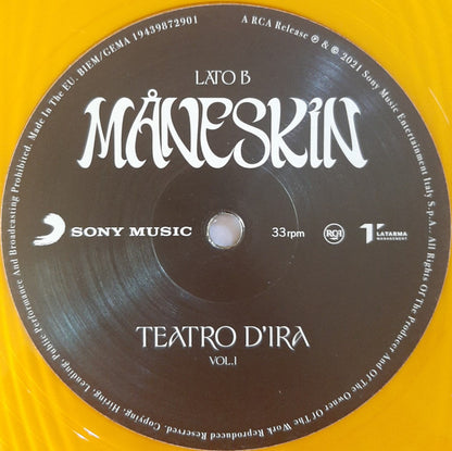 Måneskin : Teatro D'Ira - Vol.I (LP, Album, Lig)